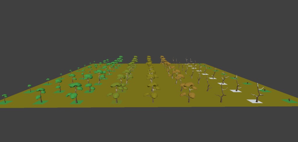9 Low Poly Trees 9 Variants preview image 3